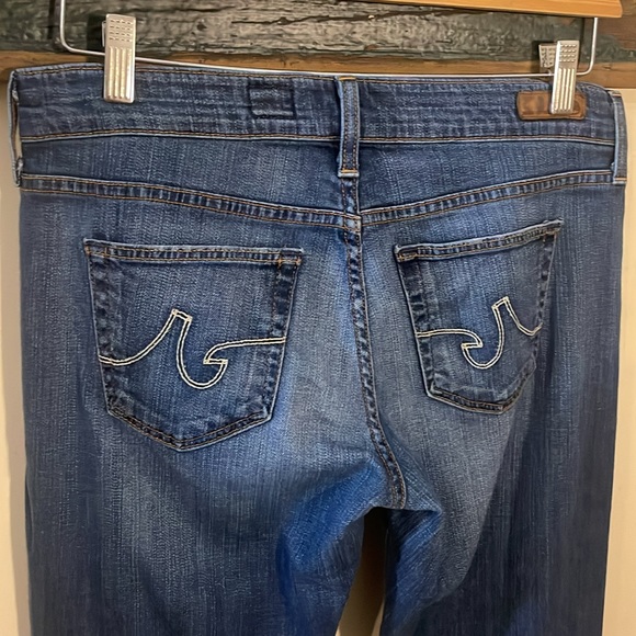 AG Adriano Goldschmied Straight Leg Cropped Jeans Size 29 - Picture 11 of 16